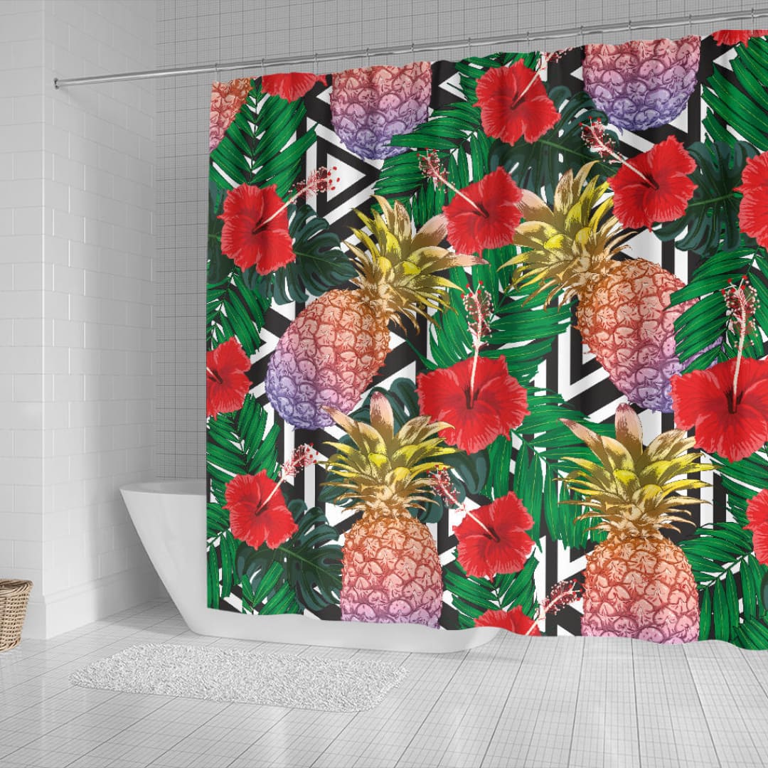 Summer Pineapple Love Shower Curtain | The Urban Clothing Shop™