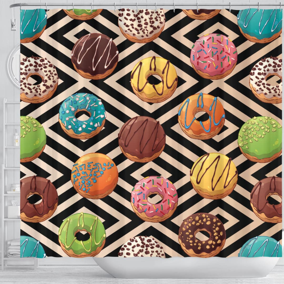 Sweet Donuts Shower Curtain | The Urban Clothing Shop™