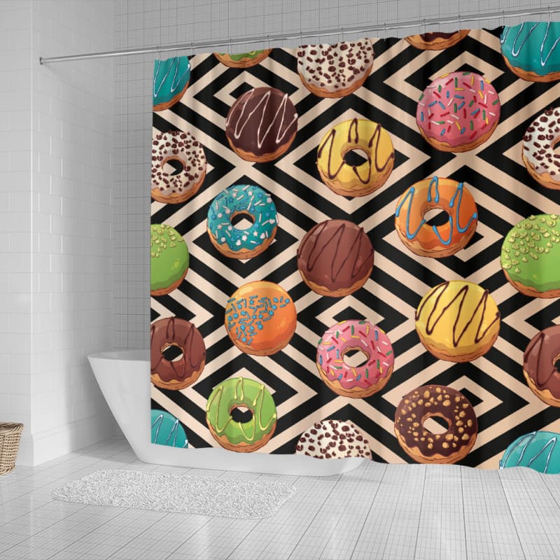 Sweet Donuts Shower Curtain | The Urban Clothing Shop™