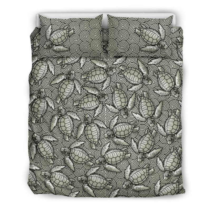 Swirly Turtles - Light Gray | The Urban Clothing Shop™