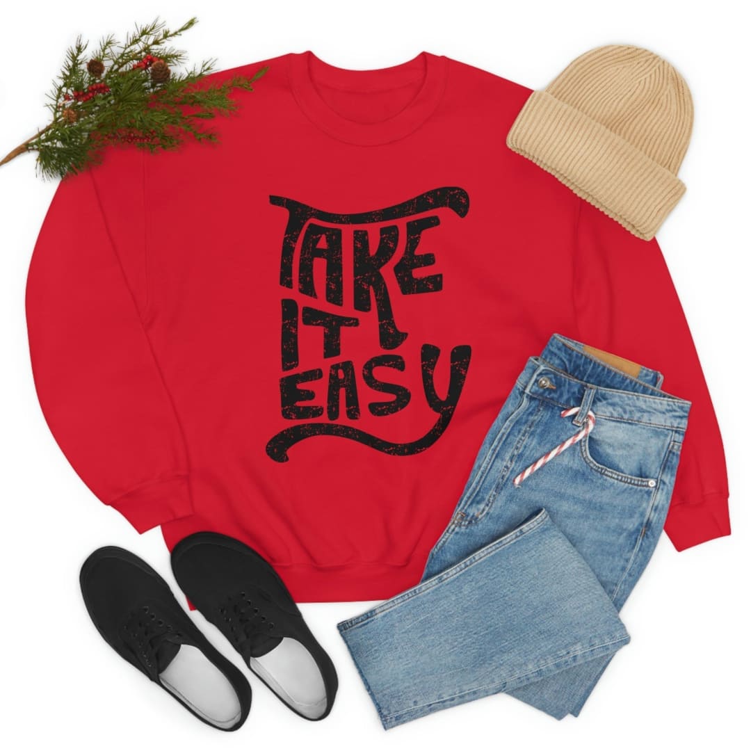 Take It Easy Sweat Shirt | Merchmallow