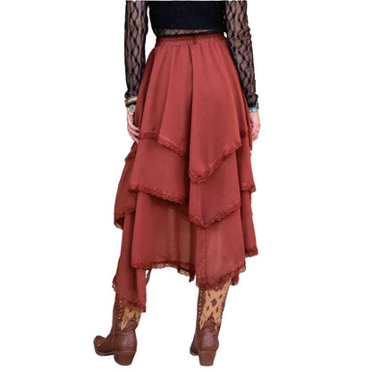 Tasha Tiered Midi Skirt | ClaudiaG