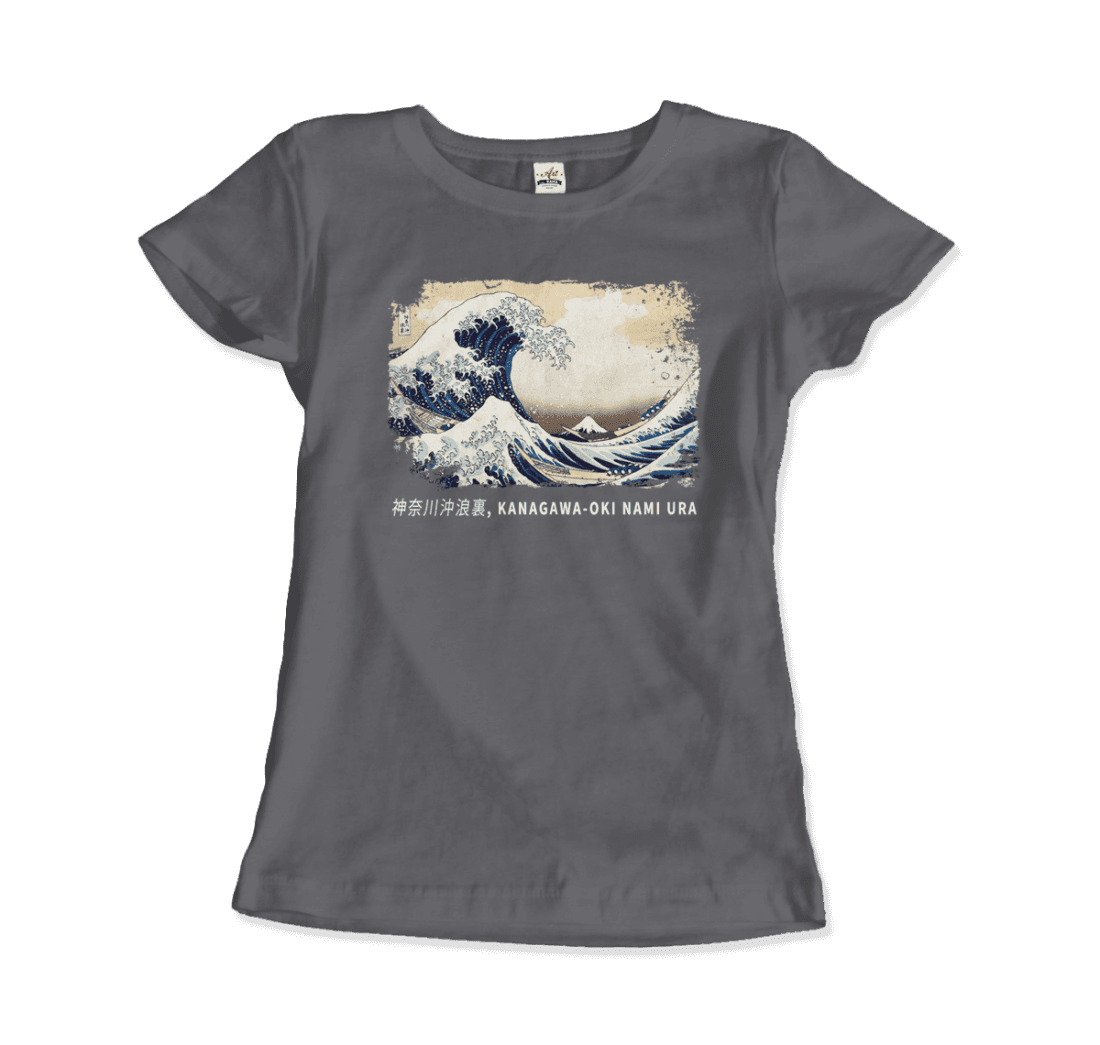 Hokusai - The Great Wave off Kanagawa Artwork T-Shirt-16