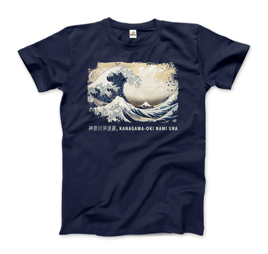 Hokusai - The Great Wave off Kanagawa Artwork T-Shirt-10
