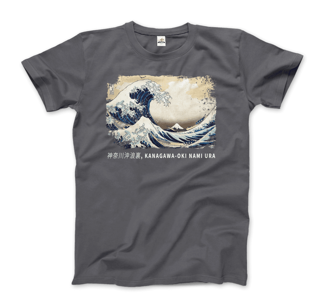 Hokusai - The Great Wave off Kanagawa Artwork T-Shirt-9