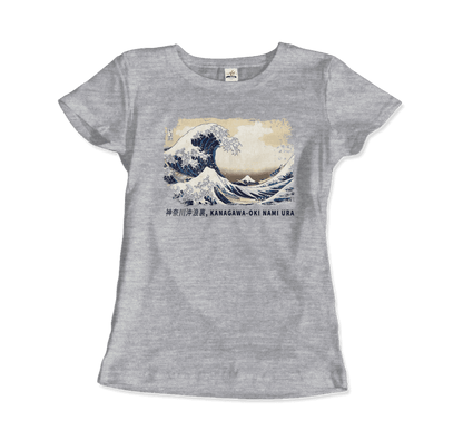 Hokusai - The Great Wave off Kanagawa Artwork T-Shirt-15