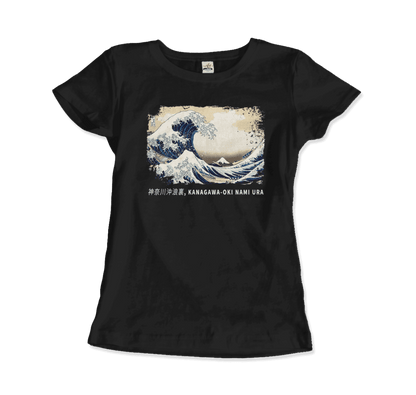 Hokusai - The Great Wave off Kanagawa Artwork T-Shirt-2