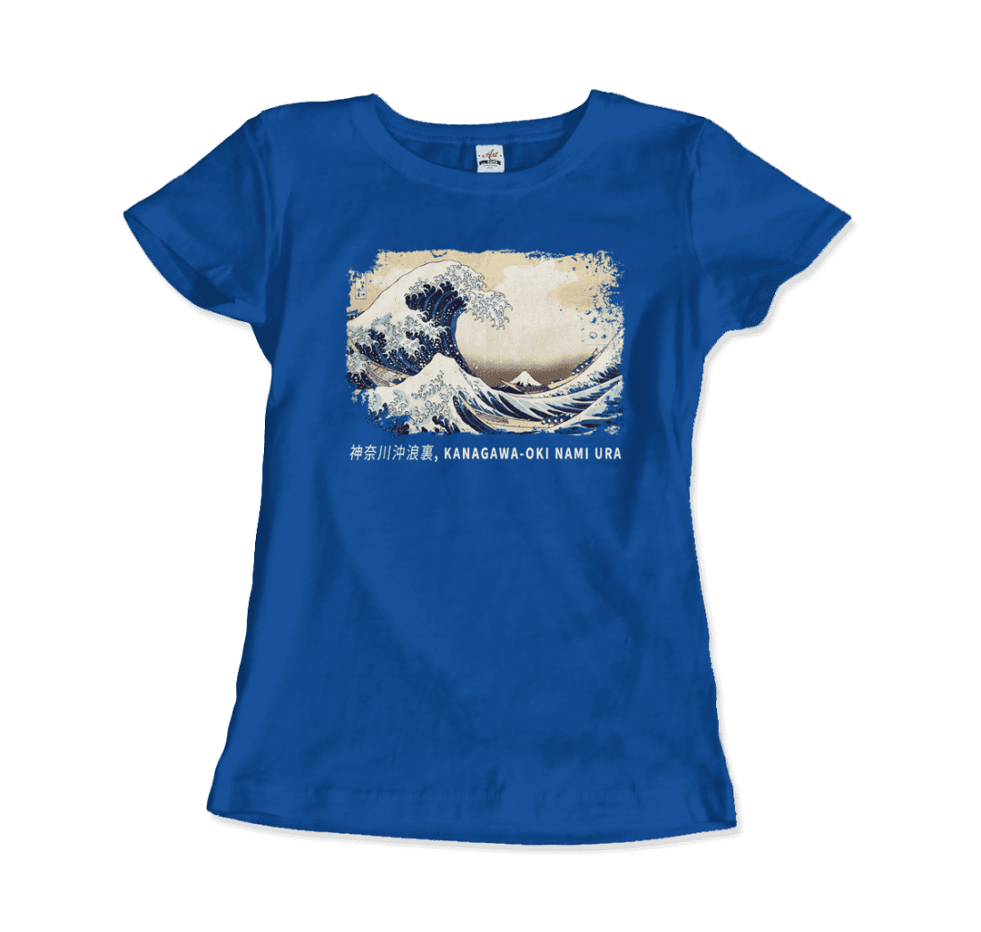 Hokusai - The Great Wave off Kanagawa Artwork T-Shirt-18