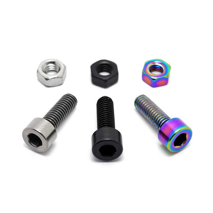 TLC Titanium Seat Clamp Bolt and Nut | TLC