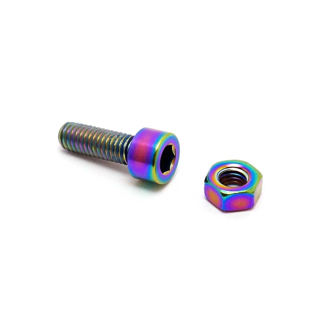 TLC Titanium Seat Clamp Bolt and Nut | TLC