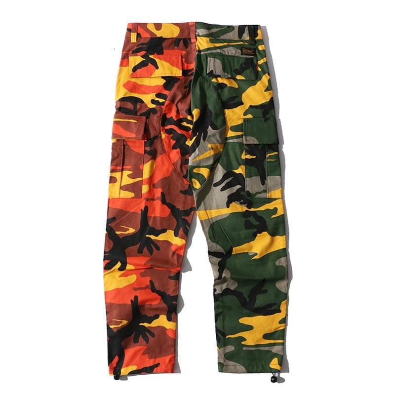 Two Tone Camo Tactical Pants | The Urban Clothing Shop™