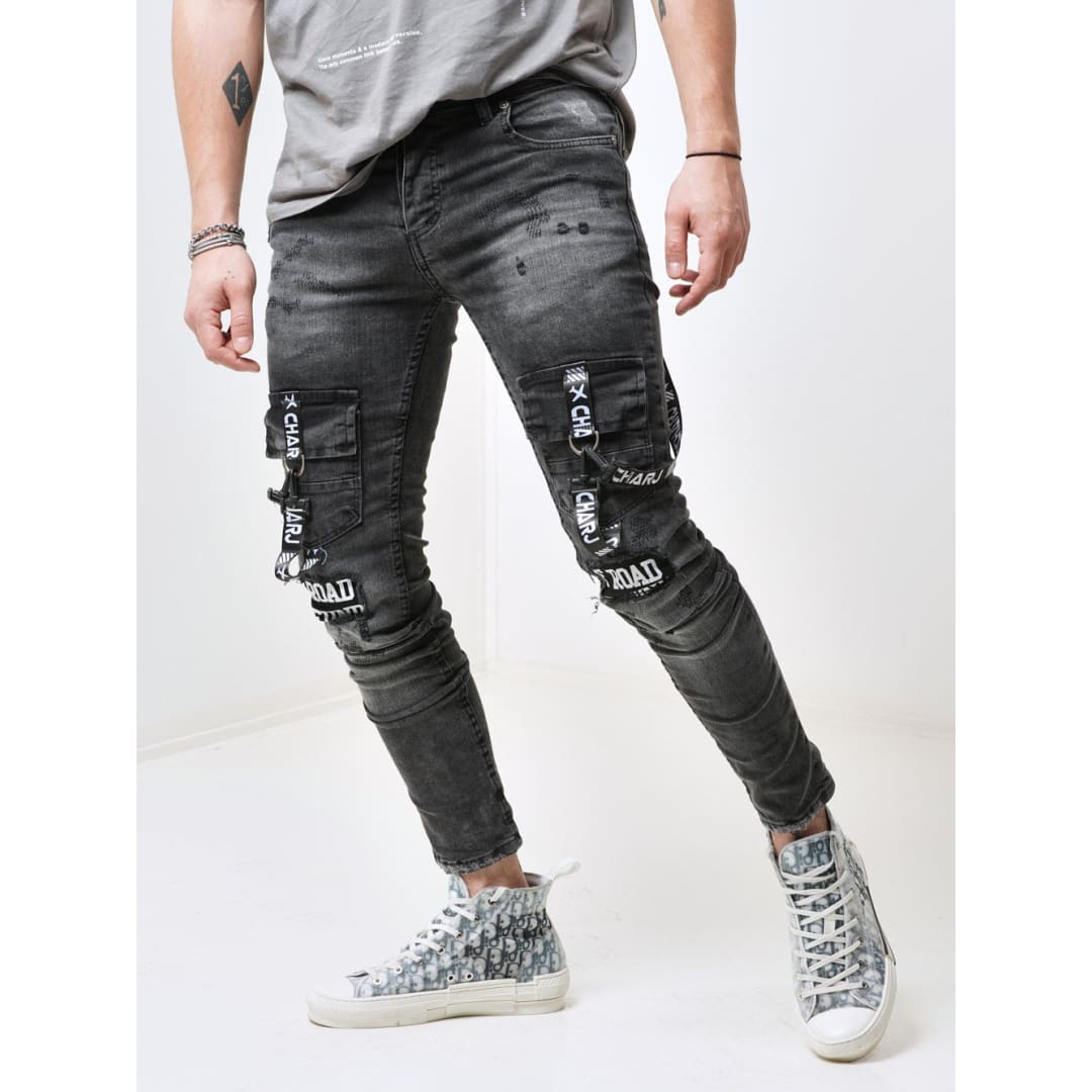 TORNADO BLACK Jeans | SERNES-CHARJ