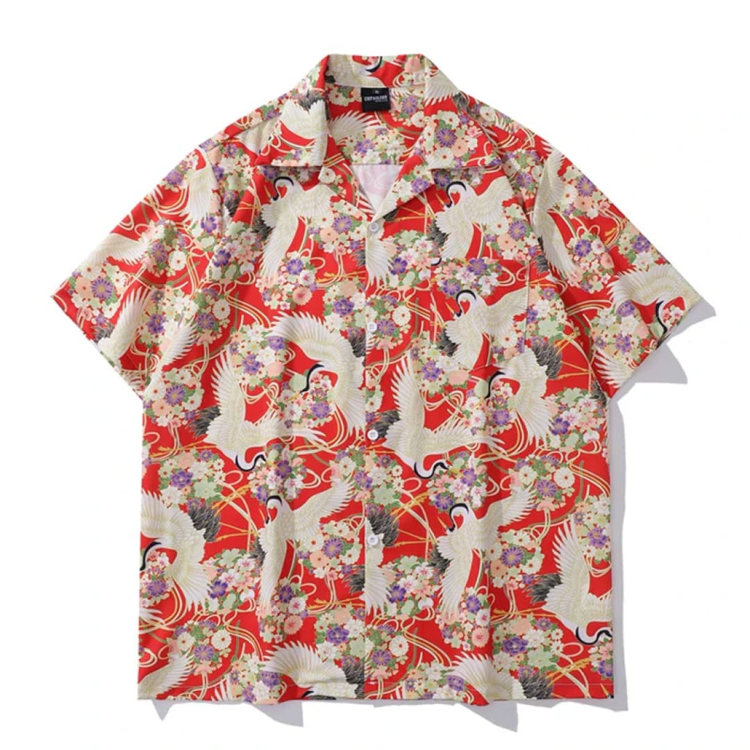 Tropical Vibes Cuban Collar Shirt | The Urban Clothing Shop™