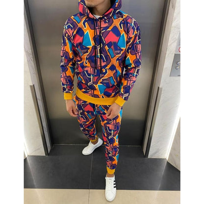 TUCS Cartoon Printed Hoodie Sweatsuit | The Urban Clothing Shop™