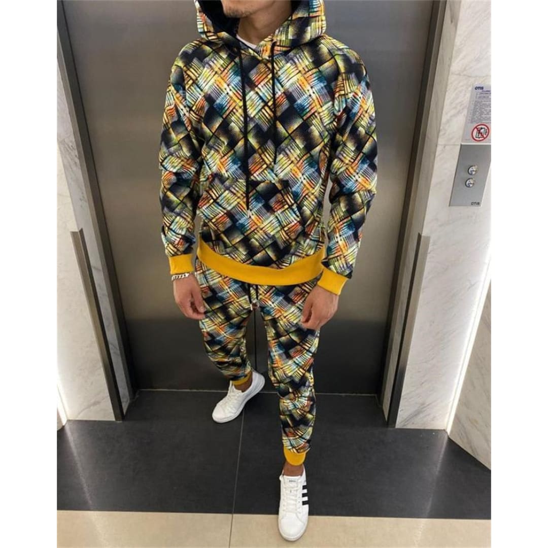 TUCS Cartoon Printed Hoodie Sweatsuit | The Urban Clothing Shop™