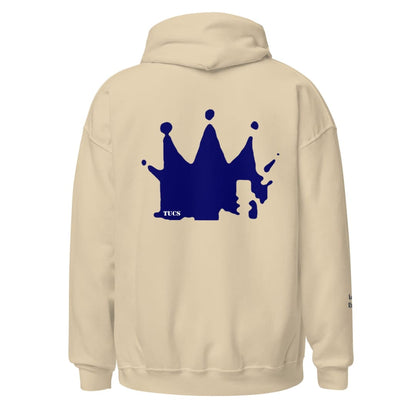 TUCS Crowned Unisex Hoodie - Indigo | The Urban Clothing Shop™