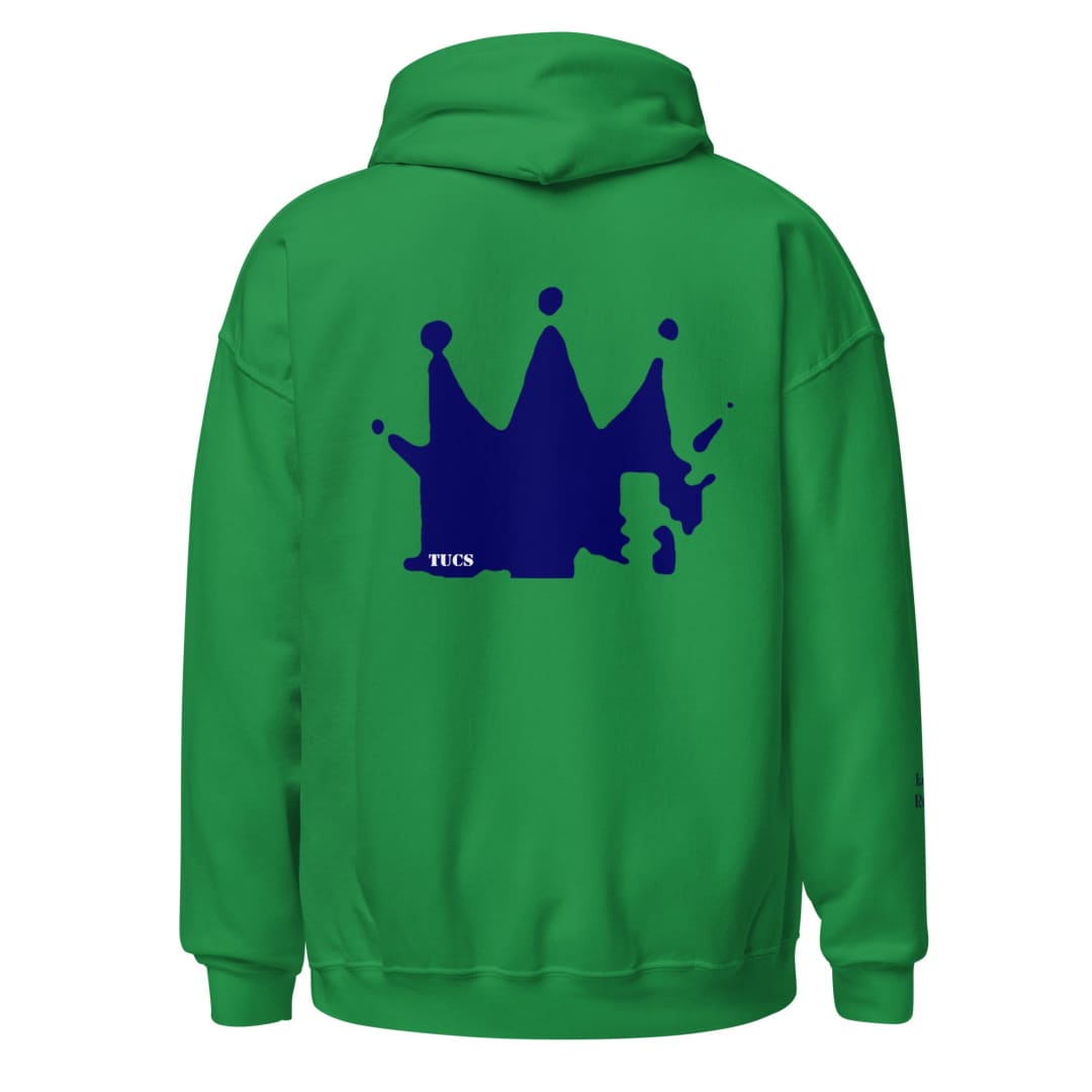 TUCS Crowned Unisex Hoodie - Indigo | The Urban Clothing Shop™