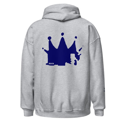 TUCS Crowned Unisex Hoodie - Indigo | The Urban Clothing Shop™