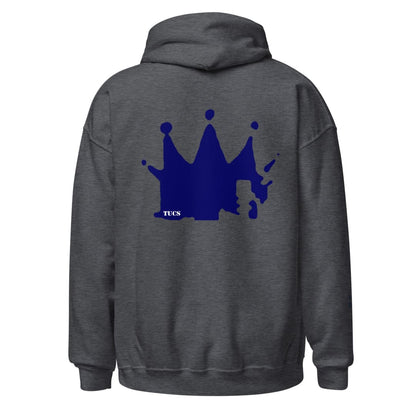 TUCS Crowned Unisex Hoodie - Indigo | The Urban Clothing Shop™