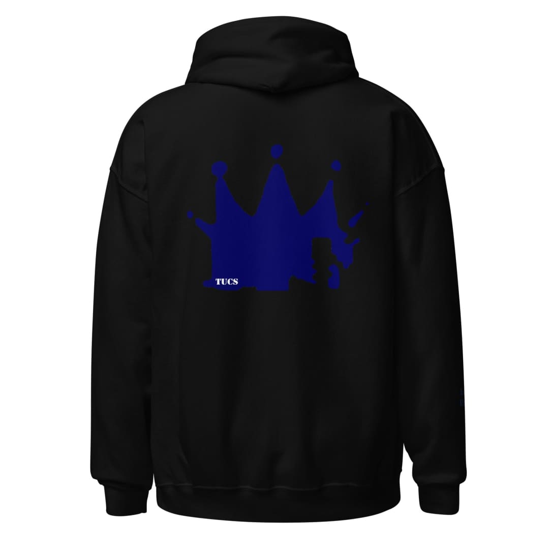 TUCS Crowned Unisex Hoodie - Indigo | The Urban Clothing Shop™