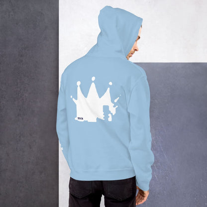 TUCS Crowned Unisex Hoodie - White | The Urban Clothing Shop™