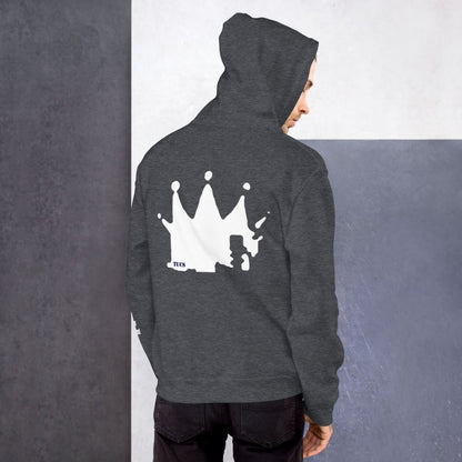 TUCS Crowned Unisex Hoodie - White | The Urban Clothing Shop™