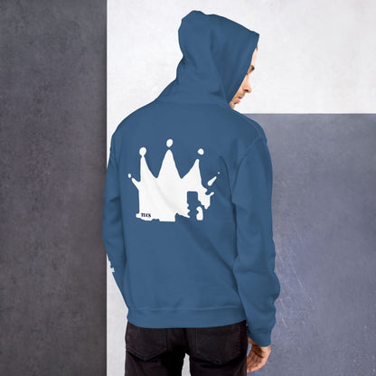 TUCS Crowned Unisex Hoodie - White | The Urban Clothing Shop™