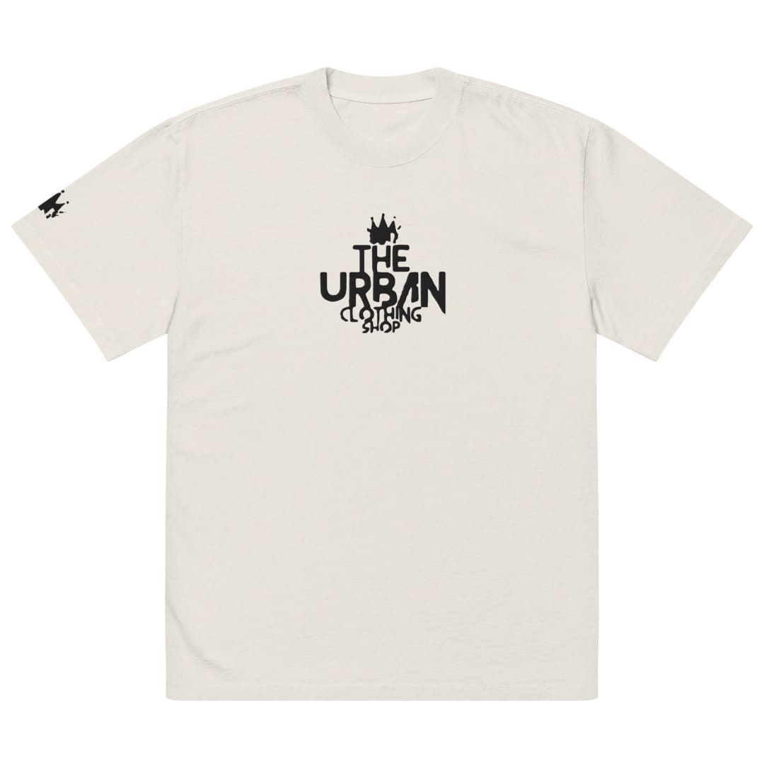 TUCS Oversized Faded T-Shirt - Black | The Urban Clothing Shop™