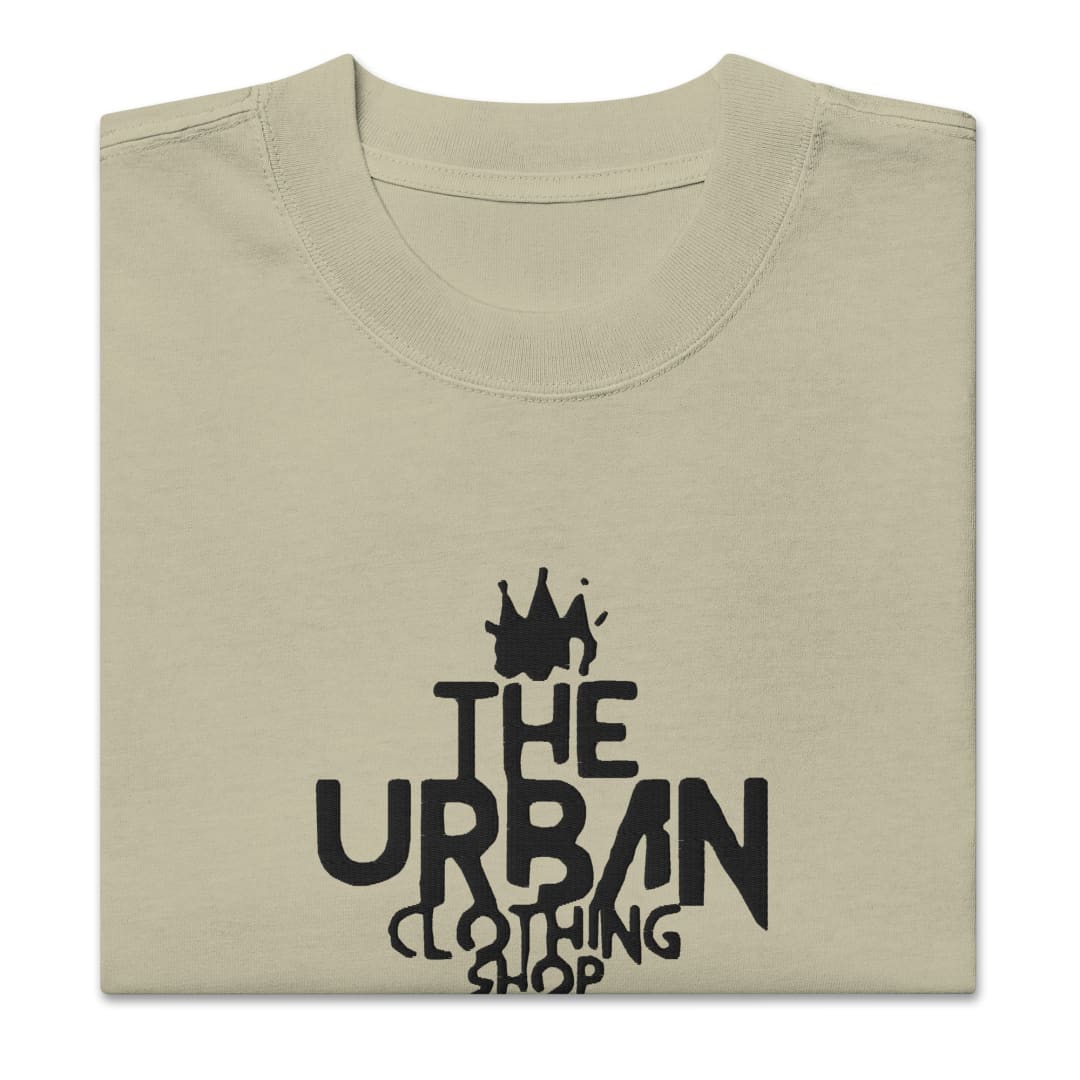TUCS Oversized Faded T - Shirt - Black | The Urban Clothing Shop™