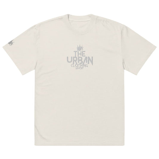 TUCS Oversized Faded T-Shirt - White | The Urban Clothing Shop™