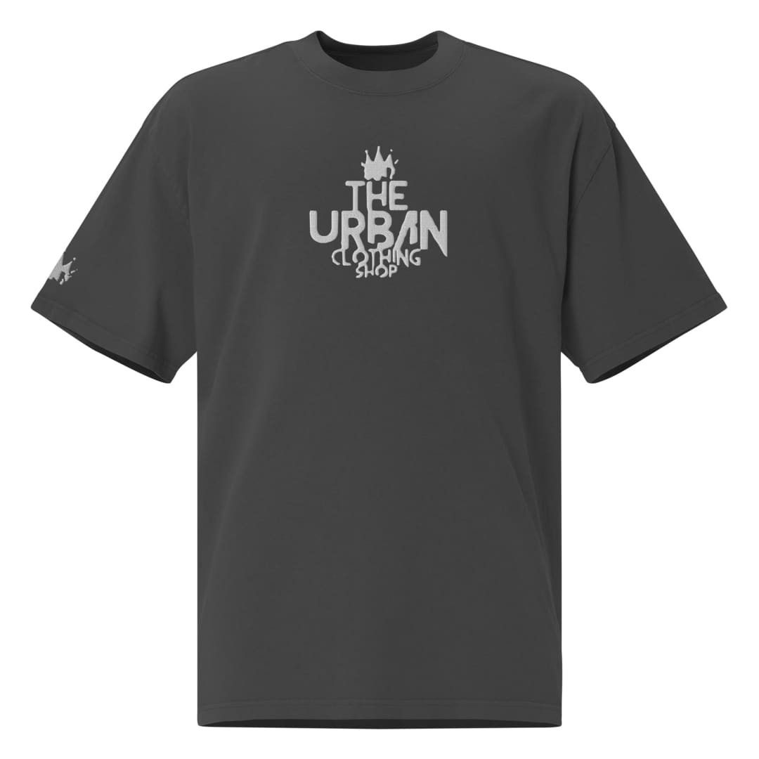 TUCS Oversized Faded T-Shirt - White | The Urban Clothing Shop™