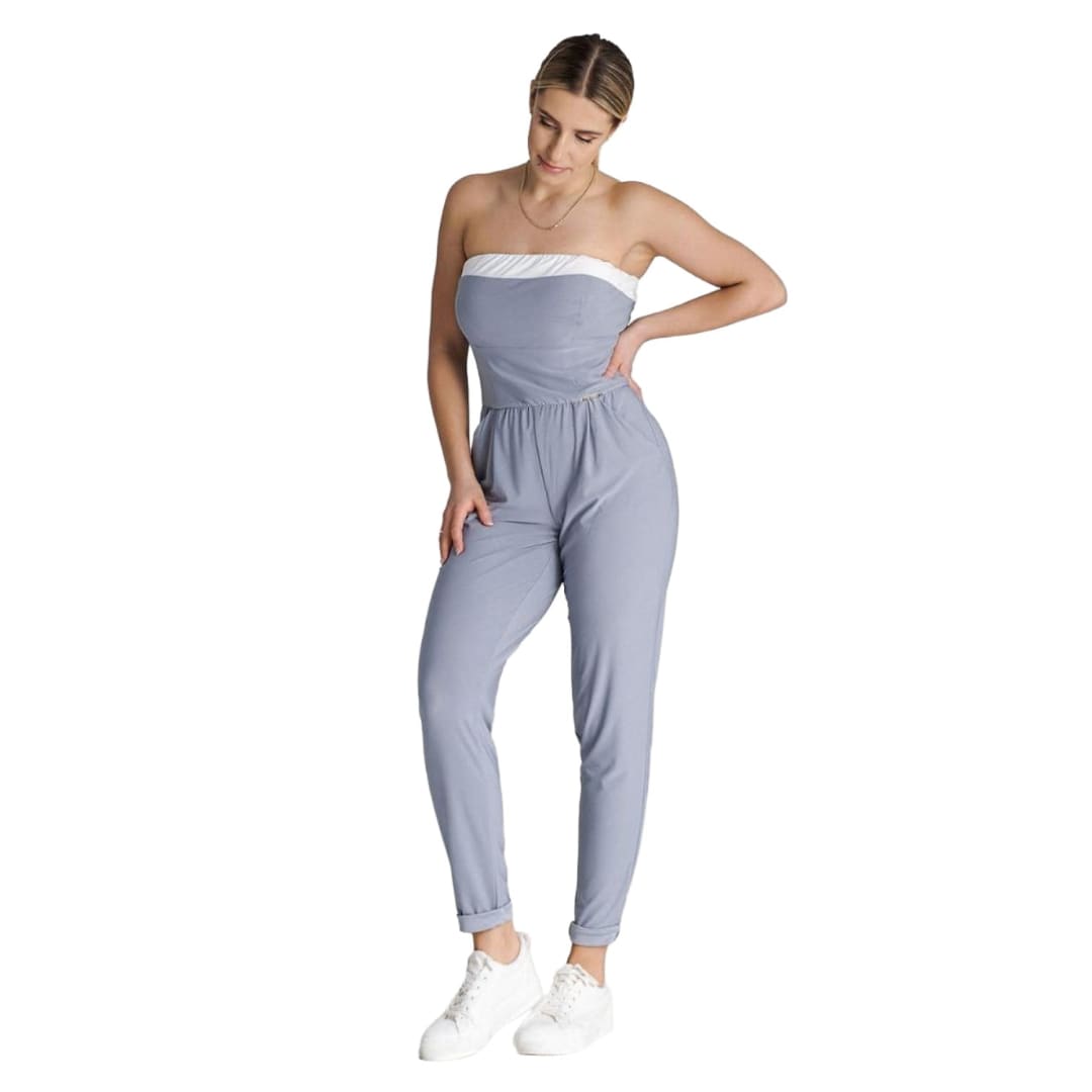 Urban Chic Strapless Jumpsuit | The Urban Clothing Shop™