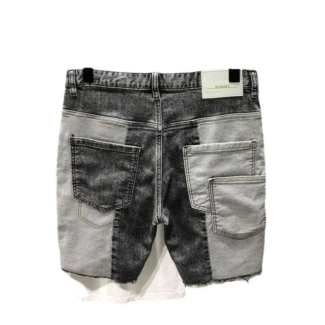 Urban Patchwork Denim Shorts | The Urban Clothing Shop™