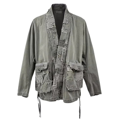 Urban Taoist Patchwork Kimono Cardigan | The Urban Clothing Shop™