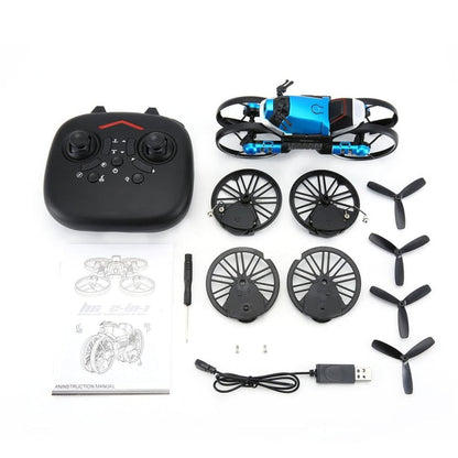 UrbanFly H6: 2-in-1 Motorcycle RC Transformer Drone Helicopter | The Urban Clothing Shop™