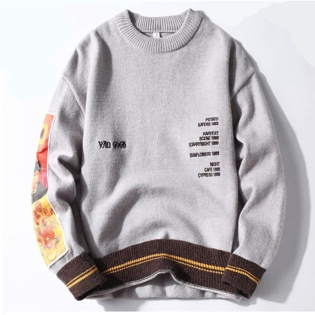 VAN GOGH™ Oversize Sweater [In Store] | The Urban Clothing Shop™