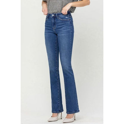 Vervet by Flying Monkey High Waist Bootcut Jeans | The Urban Clothing Shop™