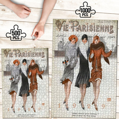 Vie Parisienne Vintage Jigsaw Puzzle | The Urban Clothing Shop™