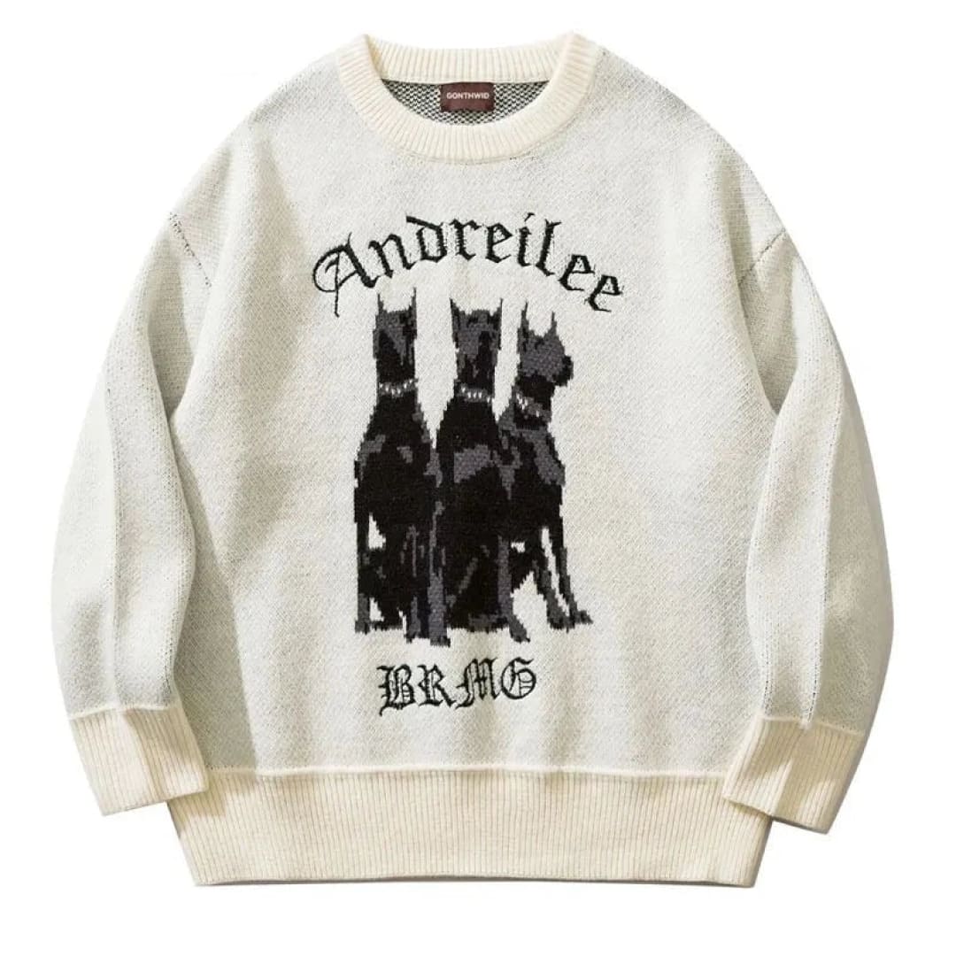 Vintage Doberman Sweater | The Urban Clothing Shop™