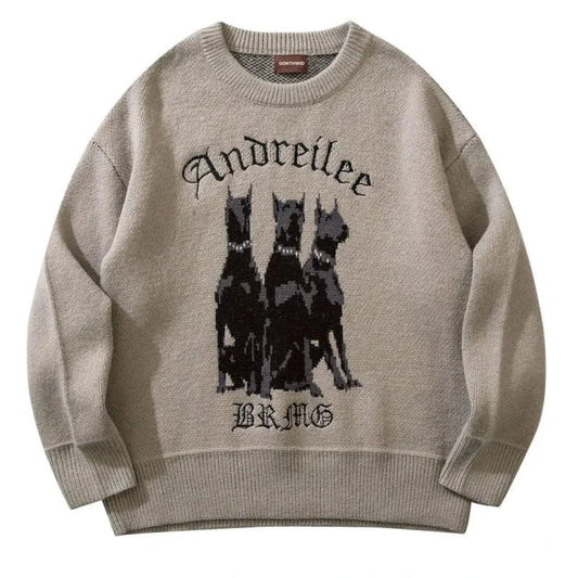 Vintage Doberman Sweater | The Urban Clothing Shop™