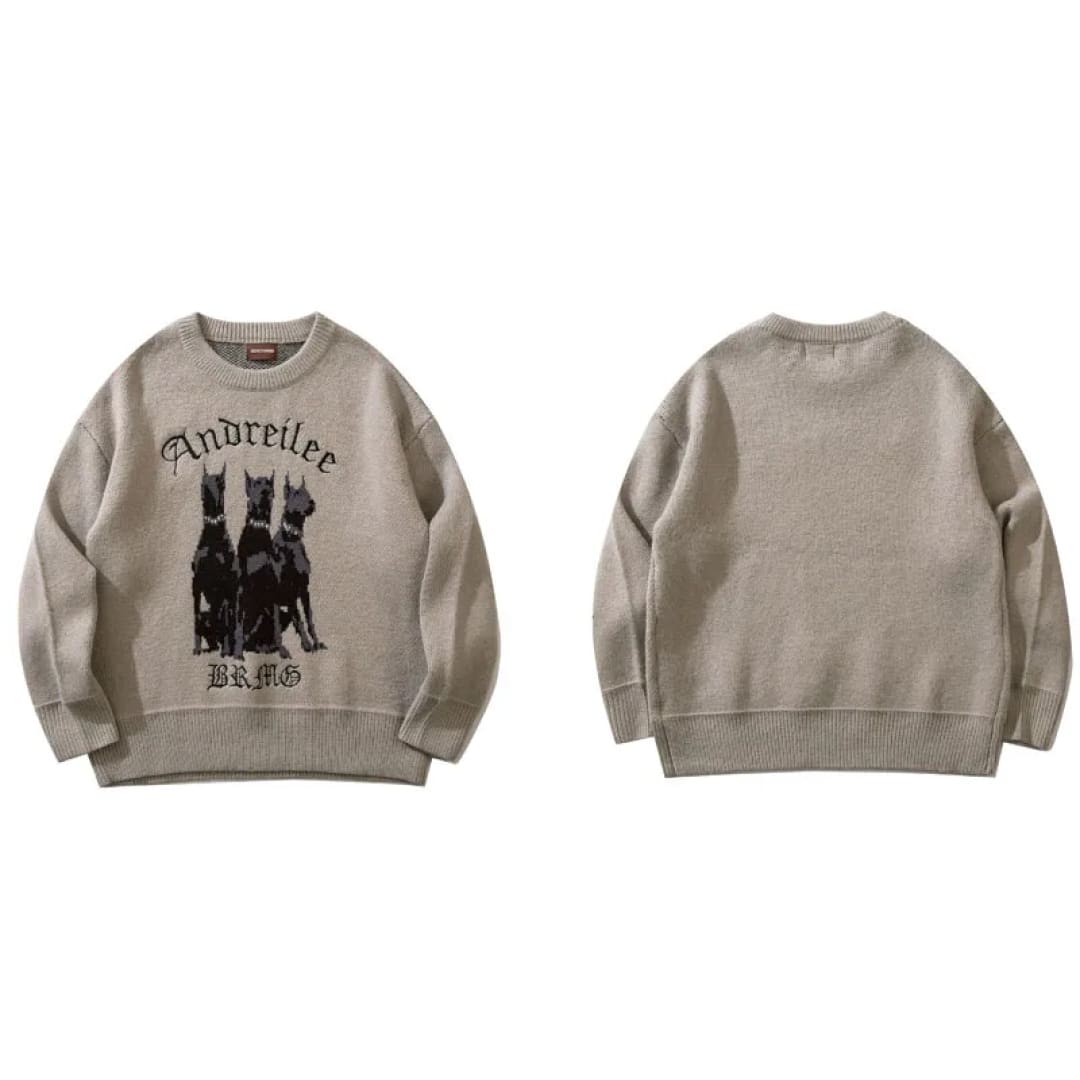 Vintage Doberman Sweater | The Urban Clothing Shop™