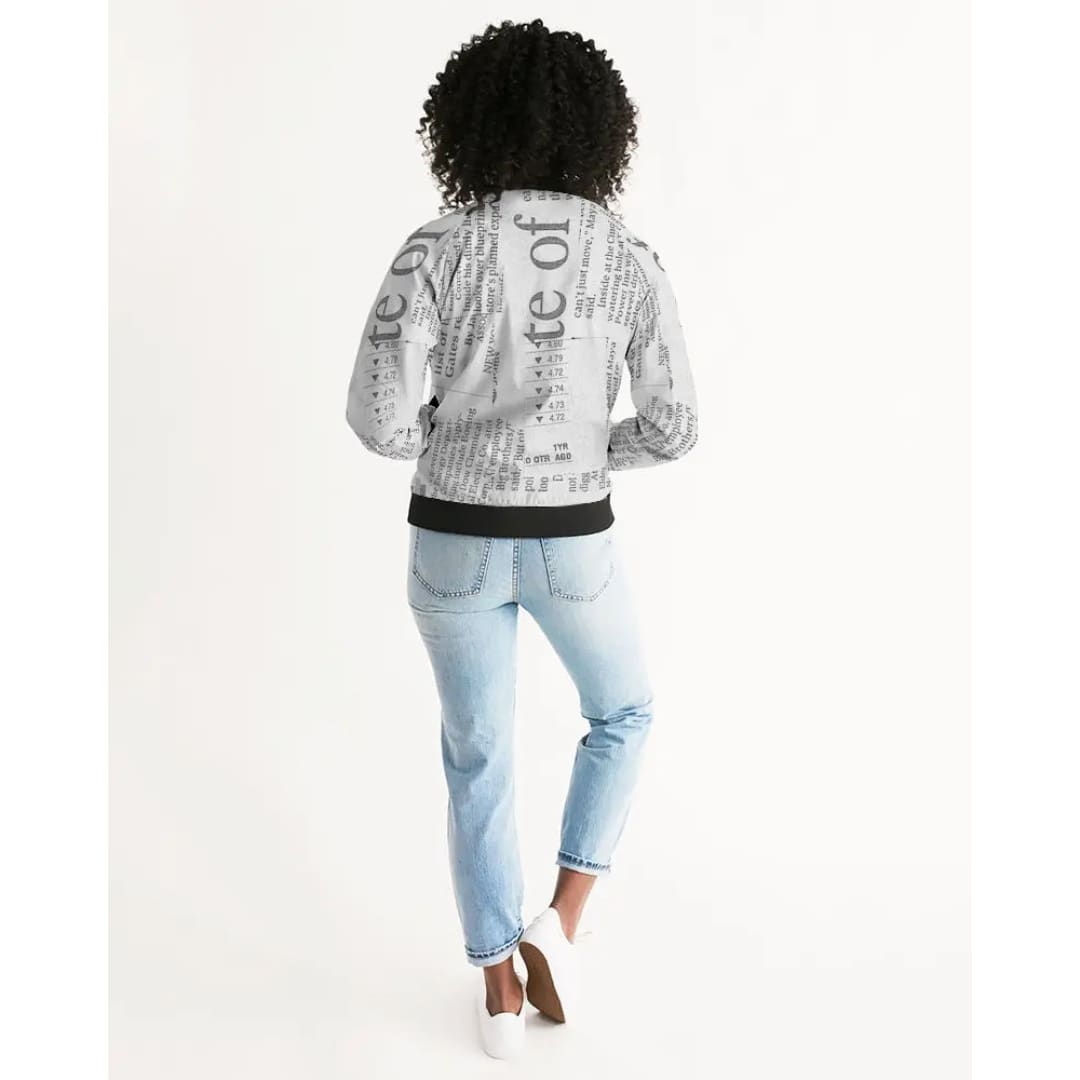 Vintage White Women’s Jacket | The Urban Clothing Shop™