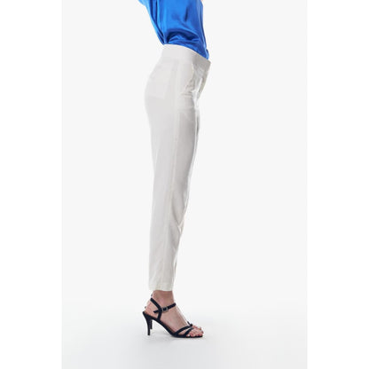White Tailoring Slim Pants | Le Réussi
