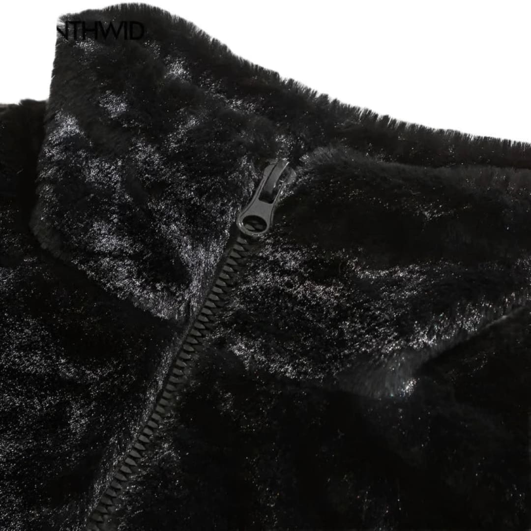 Winter Faux Fur Fleece Jacket | The Urban Clothing Shop™