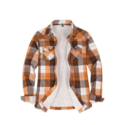 Women’s Sherpa Lined Flannel Shirt Jacket,Button Down Flannel Shacket | FlannelGo