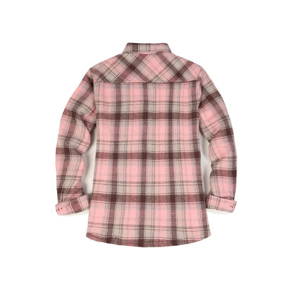 Women’s Sherpa Lined Flannel Shirt Jacket,Button Down Flannel Shacket | FlannelGo