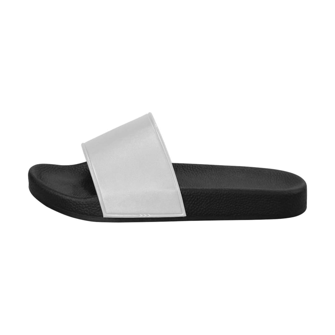Womens Slides Flip Flop Sandals Light Gray | IAA | inQue.Style