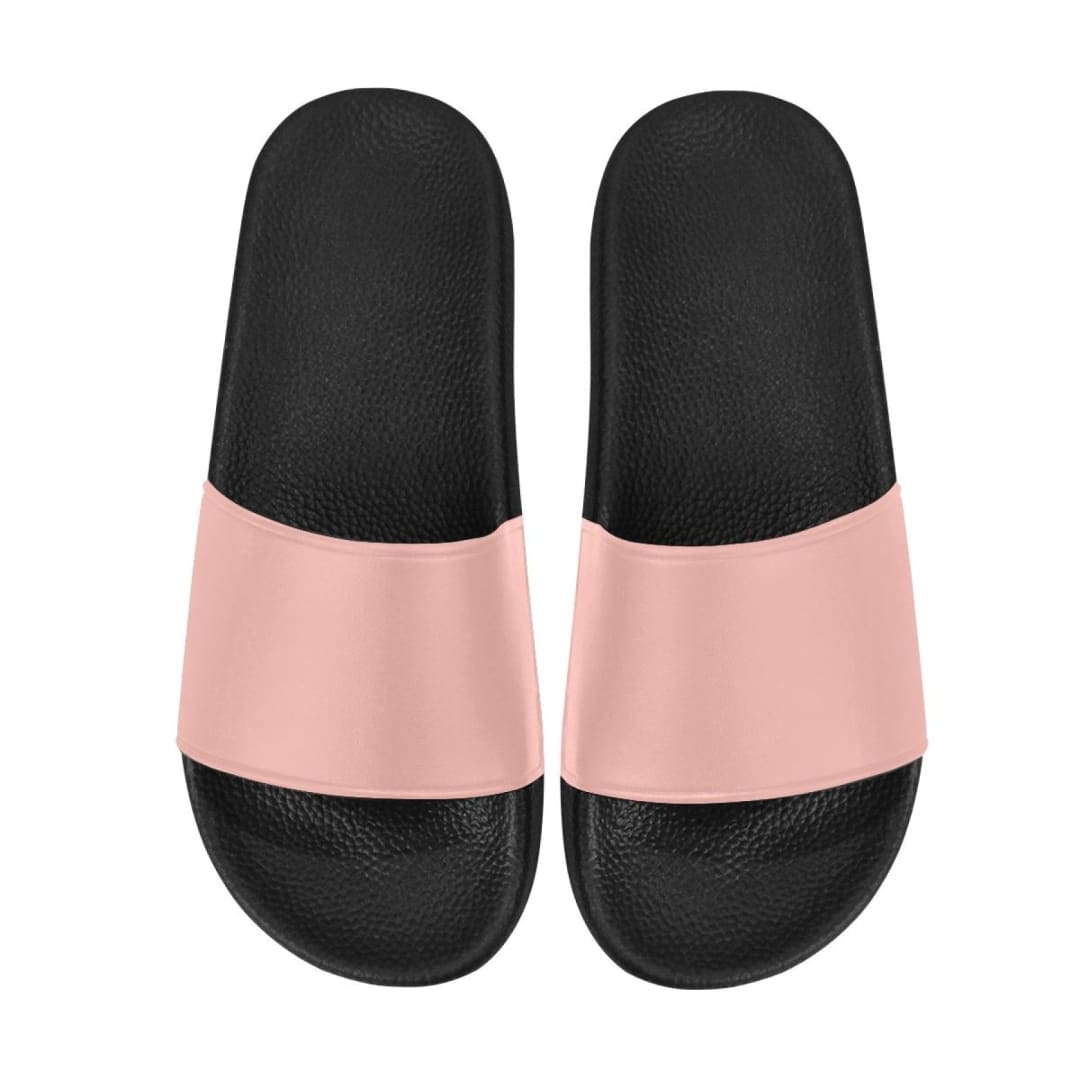Womens Slides Flip Flop Sandals Pastel Peach | IAA | inQue.Style