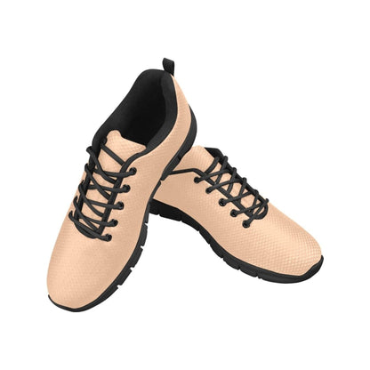 Womens Sneakers Dark Peach Pink Running Shoes | IAA | inQue.Style