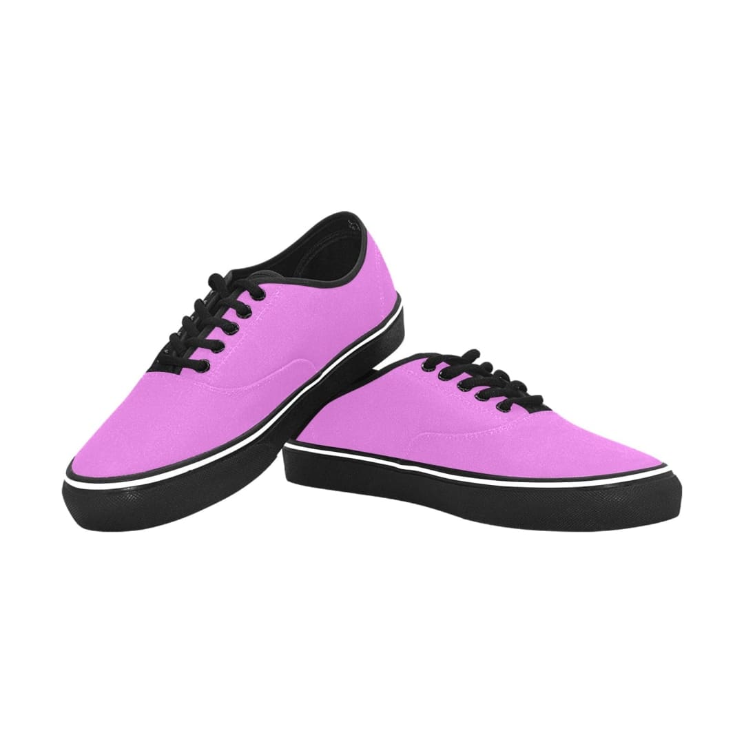 Womens Sneakers Purple Lavender Canvas Skate Shoes Size 7.5 | IAA | inQue.Style